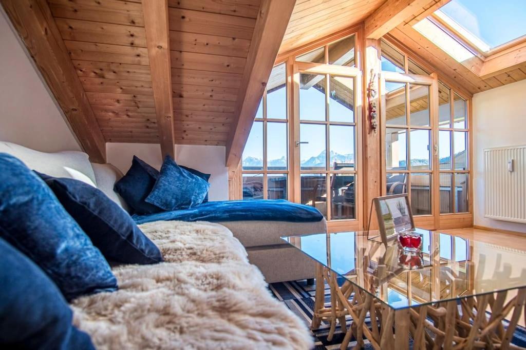 Luxury Living Near Weissensee +Balcony +Netflix ฟุสเซ่น ภายนอก รูปภาพ